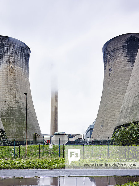 Kohlekraftwerk Eggborough Yorkshire England