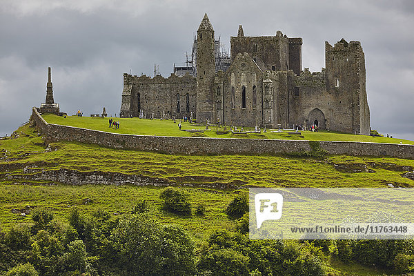 Die Ruinen des Rock of Cashel  Cashel  Grafschaft Tipperary  Munster  Republik Irland  Europa