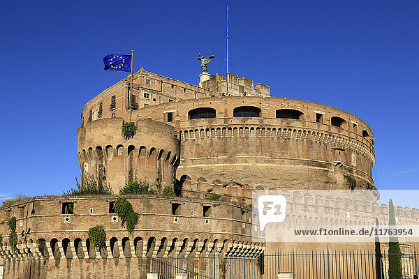 Castel Sant'Angelo  UNESCO World Heritage Site  Rome  Lazio  Italy  Europe
