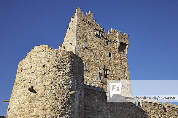 Ross Castle  am Ufer des Lough Leane  Killarney National Park  Killarney  Grafschaft Kerry  Munster  Republik Irland  Europa