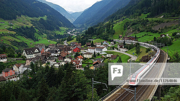 Wassen  Gotthard  Canton of Uri  Swirtzerland  Europe