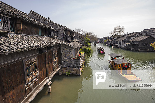 Wuzhen  Provinz Zhejiang  China  Asien