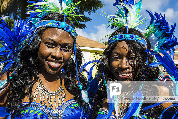 Karneval in Montserrat  Britisches Überseegebiet  Westindien  Karibik  Mittelamerika