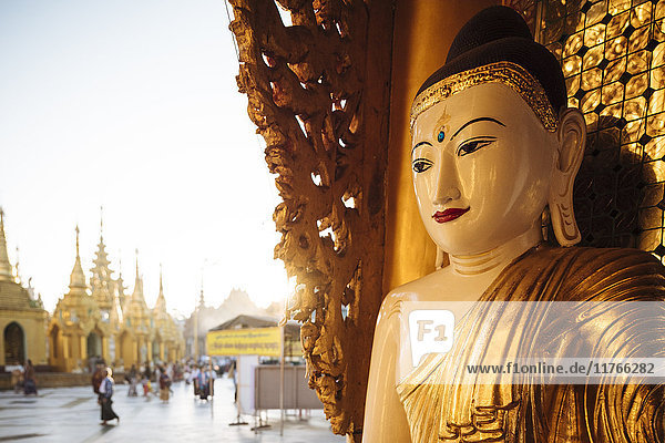 Shwedagon Pagoda  Yangon (Rangoon)  Myanmar (Burma)  Asia