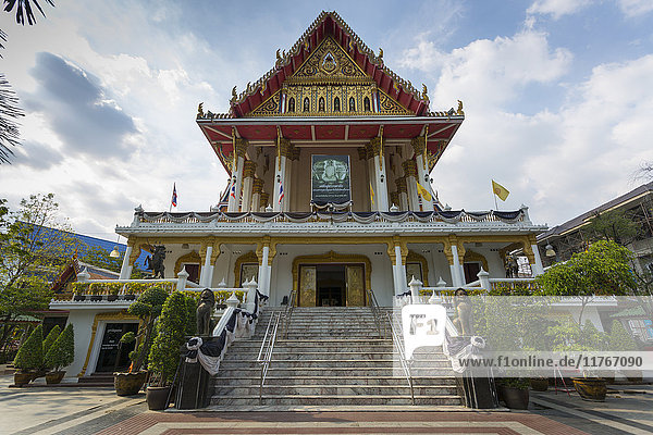 Wat Samphandhawongs  Bangkok  Thailand  Südostasien  Asien