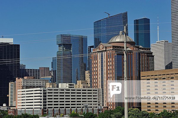 Downtown Houston Texas United States Of America North America