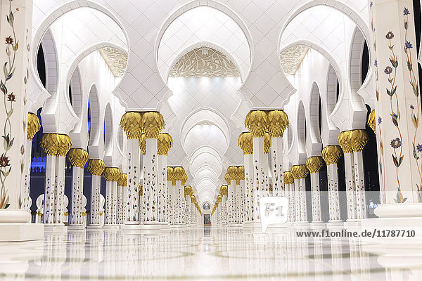 VAE  Abu Dhabi  Sheikh-Zayed-Moschee