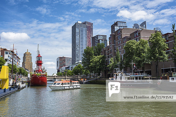 Niederlande  Rotterdam  alter Hafen und Hafenmuseum
