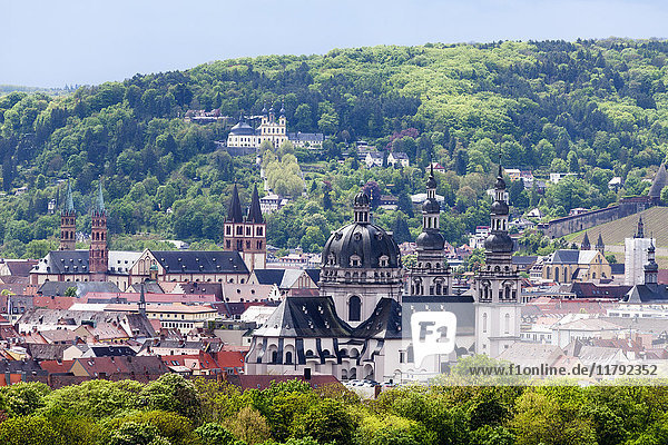 Deutschland  Bayern  Würzburg  Stadtbild