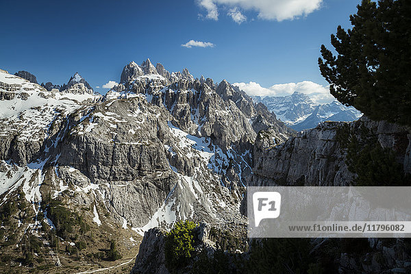 Italien  Südtirol  Dolomiten  Cardini Gruppe