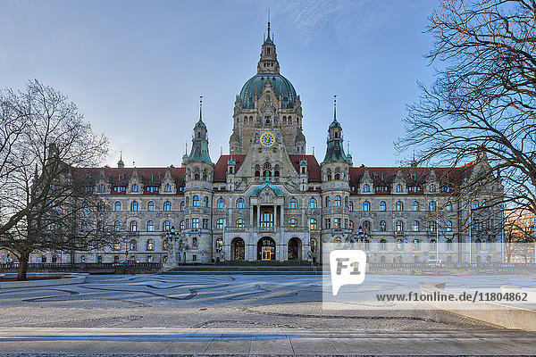 Fassade des Neuen Rathauses in Hannover