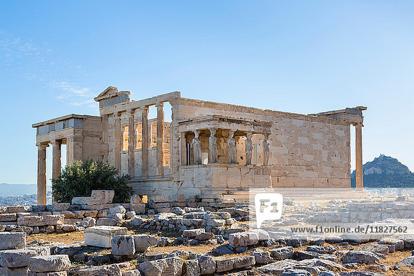 Erechtheion Akropolis  Athen  Attiki  Griechenland  Europa