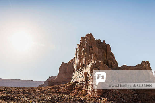 Felsformation  Arches-Nationalpark  Moab  Utah  USA