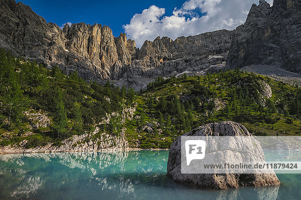'Sorapiss Lake Italian Dolomites; Cortina Italy'