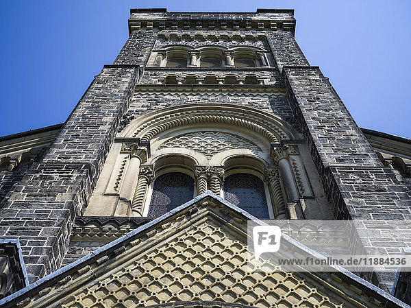 Hauptgebäude des University College  Universität von Toronto; Toronto  Ontario  Kanada