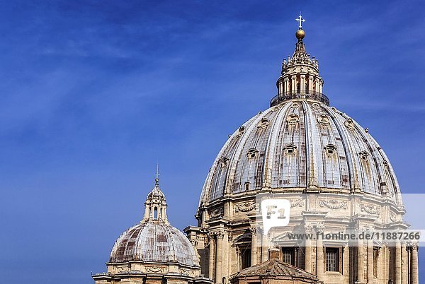 Copula  St. Peter's Basilica  Vatican  Rome  Italy  Europe