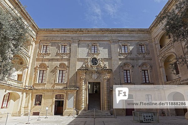 Palazzo Vilhena  Naturhistorisches Museum  Mdina  Malta  Europa
