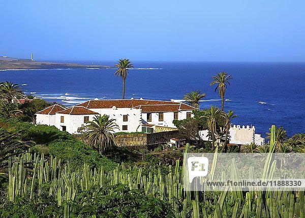 Haus  Küste von Teneriffa  Kanarische Inseln  Spanien  Europa
