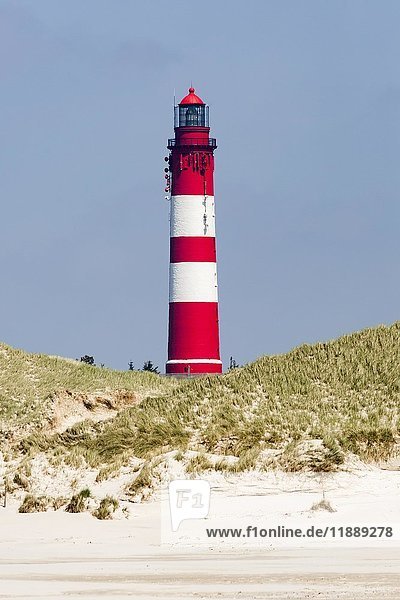 Lighthouse  Amrum  North Frisian Islands  Schleswig-Holstein  Germany  Europe