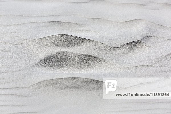 Weißer Sand am Strand Amrum Nordfriesische Inseln Schleswig-Holstein Deutschland Europa