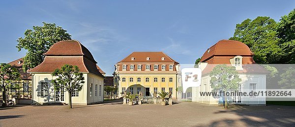 Historischer Kurort  Goethestadt Bad Lauchstädt  Sachsen-Anhalt  Deutschland  Europa