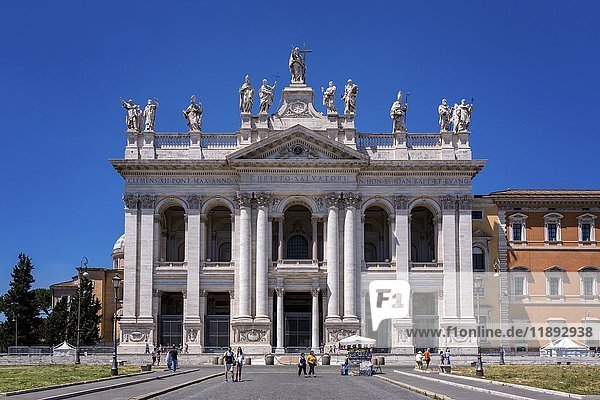 Lateranische Erzbasilika  Arcibasilica Papale di San Giovanni in Laterano  Rom  Latium  Italien  Europa