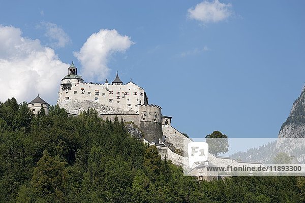 Festung Hohenwerfen  Burg  Werfen  Bundesland Salzburg  Österreich  Europa