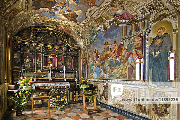 Fresken  Sacro Monte in Varese  Lombardei  Italien