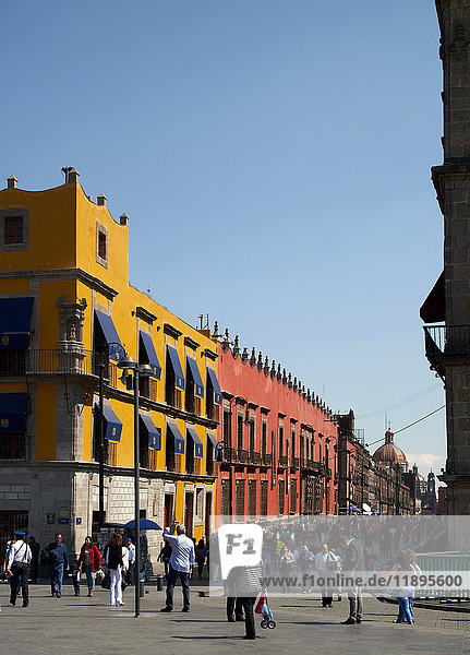 America  Mexico  Mexico City  Historical Center  the Moneda street