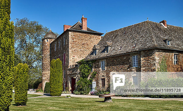 Europa  Frankreich  Okzitanien  Aveyron  Du Bosc Castel  Haus der Familie Toulouse-Lautrec