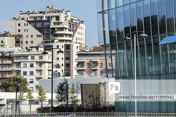 Italien  Lombardei  Mailand  CityLife  Allianz Tower
