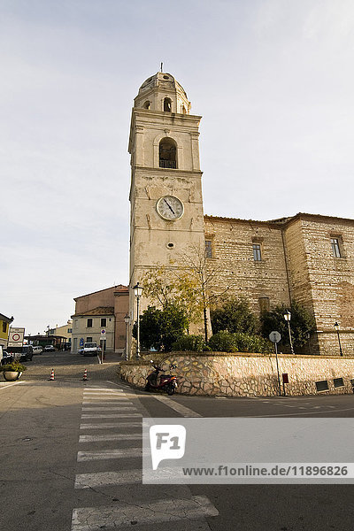 Kirche St. Nicolò von Bari  Sirolo  Marken  Italien