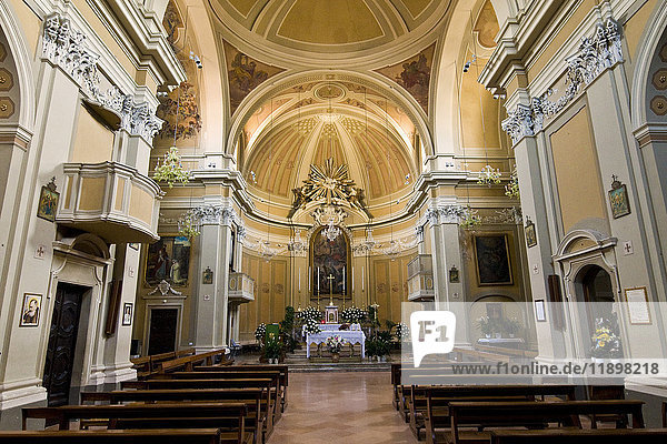 Kirche St. Nicolò von Bari  Sirolo  Marken  Italien