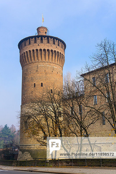 Italien  Lombardei  Lodi  der Schlossturm