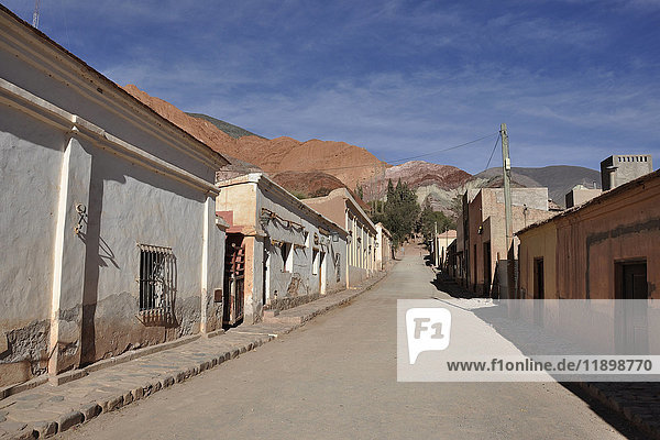Argentinien  Region Salta  Dorf Purmamarca