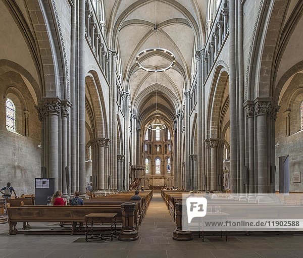 Kathedrale St. Peter  Innenansicht  Genf  Schweiz  Europa