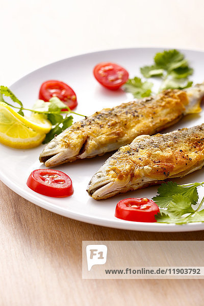 Japanese style grilled fish