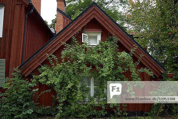 Schweden Stockholm Haus in der Fjällgatan