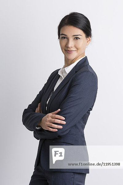 Portrait einer selbstbewussten Geschäftsfrau