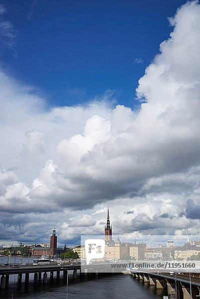 Sweden  Stockholm  view of Gamla stan