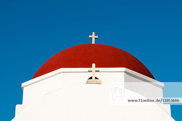 Kirche  Stadt Mykonos  Kykladen  Griechenland