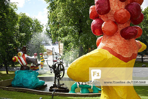 Schweden Stockholm Moderna Museet Skulpturenpark