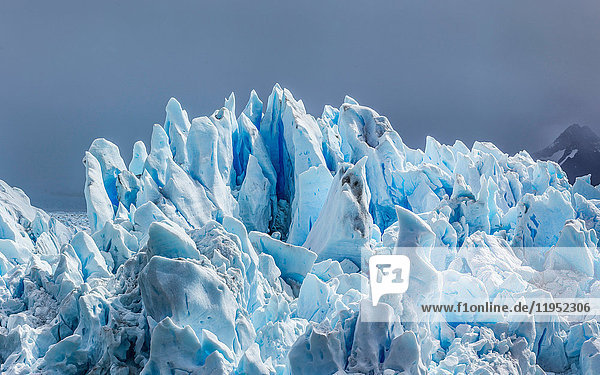 Detail des Perito-Moreno-Gletschers  Los Glaciares-Nationalpark  Patagonien  Chile
