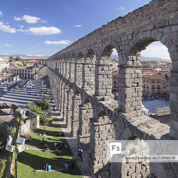 Römisches Aquädukt  UNESCO-Welterbe  Segovia  Kastilien-León  Spanien  Europa