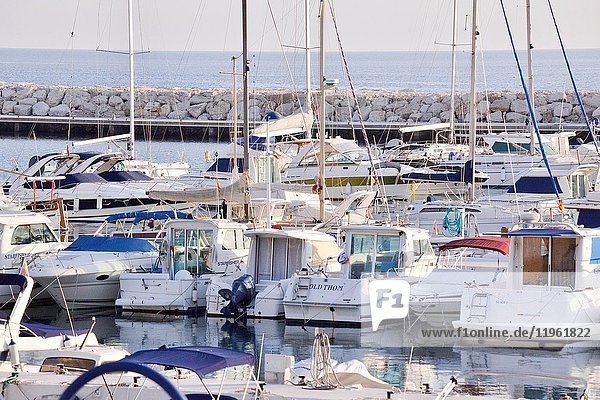 Port of Moraira  Teulada  Alicante  Valencia  Spain