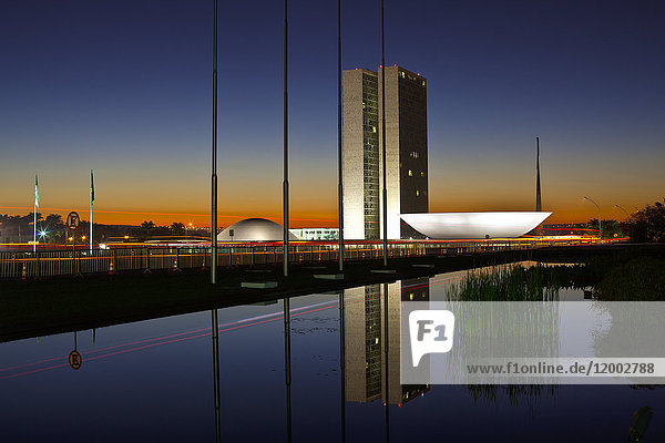 Congresso Nacional,  Brasilia,  Distrito Federal do Brasil,  Brasilien,  Südamerika,  Amerika