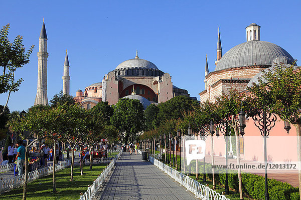 Türkei  Istanbul  Gemeinde Fatih  Bezirk Sultanahmet  Aya Sofya-Basilika (Aya Sofya-Museum) und Hammam (Ayasofya Hurrem Sultan Hamam)