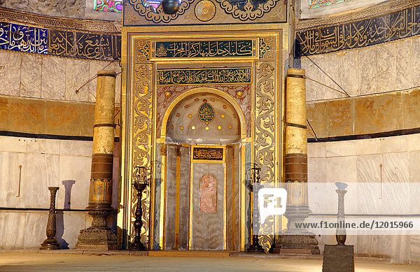 Türkei  Istanbul  Gemeinde Fatih  Bezirk Sultanahmet  Aya Sofya-Basilika (Museum)