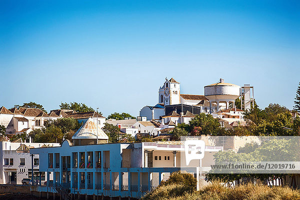 Breite der Stadt Tavira  Region Algarve  Portugal