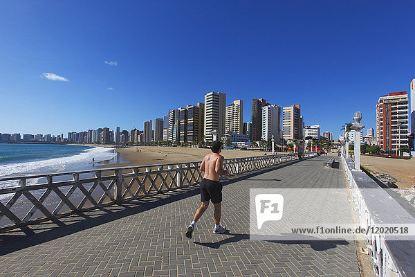 Brazil Ceara. Fortaleza. Iracema beach.